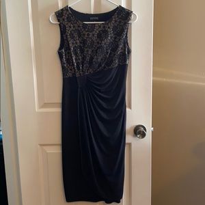 Black semi-formal dress